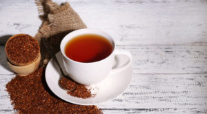 a cup of rooibos tea