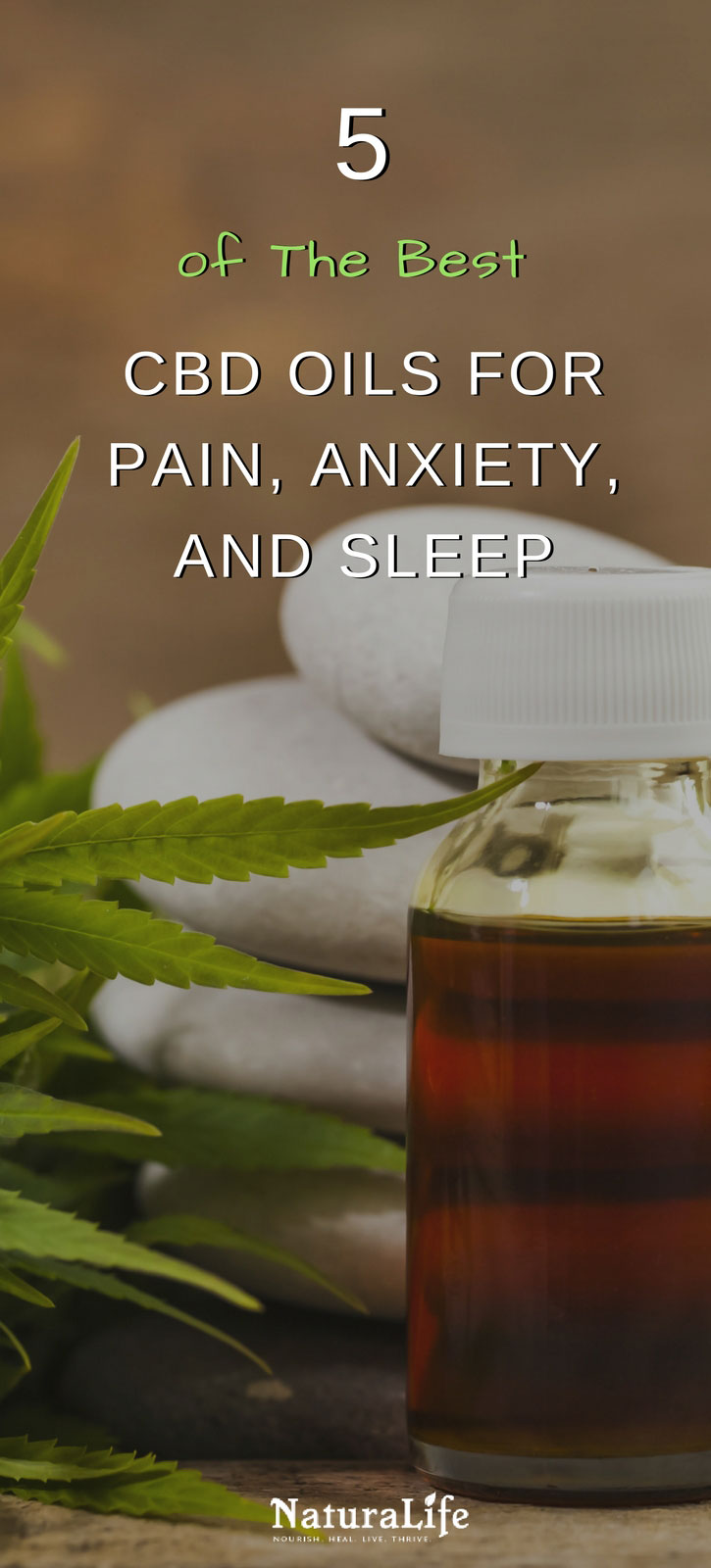 5 Best CBD Oils For Pain, Anxiety, And Sleep