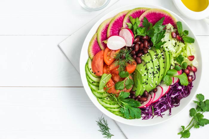 colorful salad